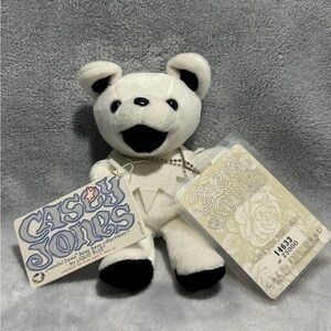 Grateful Dead Bean Bear Casey Jones Limited Edition Liquid Blue 14633 of 25000‎